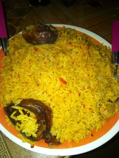 A picture of Jollop rice.