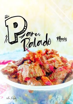 Foto resep Paru Balado no pedas