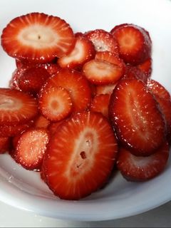Una foto de Fresas Maceradas