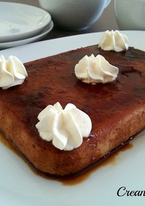 Foto principal de Flan de turrón de Jijona en microondas