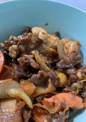 Foto resep Beef Teriyaki (ala hokben)