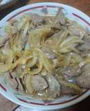 日式洋蔥炒豬肉