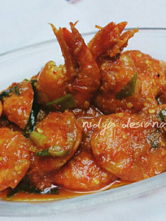 Foto resep Udang Saus Padang
