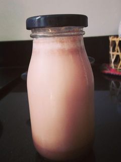 Hình của món Sữa hạt macca, cacao cho bé.