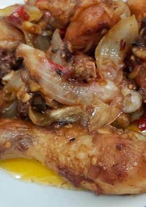 Foto resep Ayam Goreng Saus Mentega Lezat