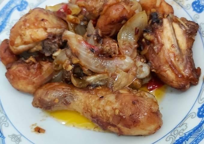 Ayam Goreng Saus Mentega Lezat