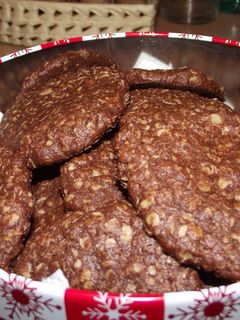 Csokis zabkeksz recept fotója