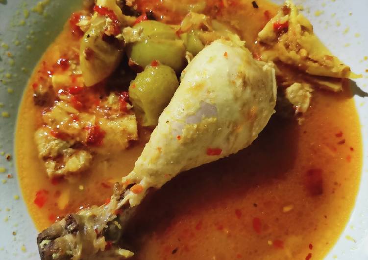 Resep Ayam Kuah Asam Pedas, Paling Enak