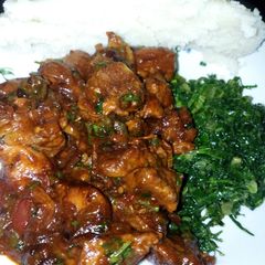 A picture of Stewed pork.