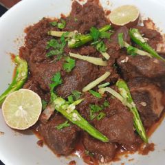 A picture of Simple Mutton karahi.