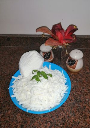 صورة لوصفة طريقه عمل جبنه الموتزاريلا