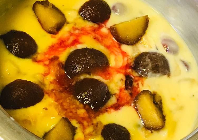 How to Cook Perfect Gulab jamun &amp;amp; custard