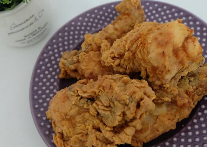 Resep Ayam Tepung Crispy Sajiku Oleh Adesyaa - Cookpad