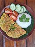 🍳 Telur dadar padang krispi anti gagalTanpa kelapa sangrai, tetap gurih & lezat ✨