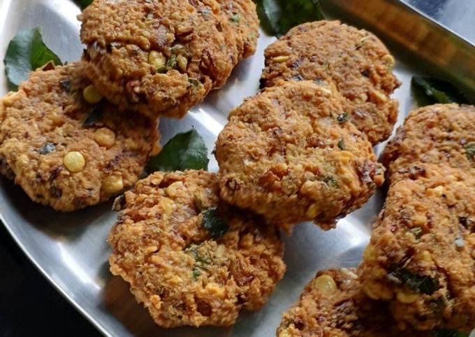 Masala vadai/Paruppu vadai