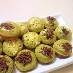 Kue Cubit Green Tea(Matcha) empuk+Foto ^.^-レシピのメイン写真