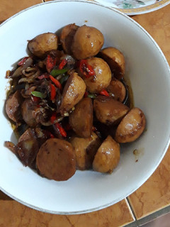 Foto resep Bakso tumis kecap