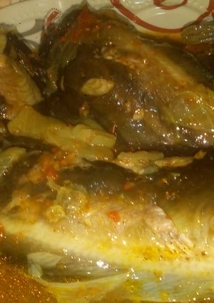 A picture of Fish pepper soup.