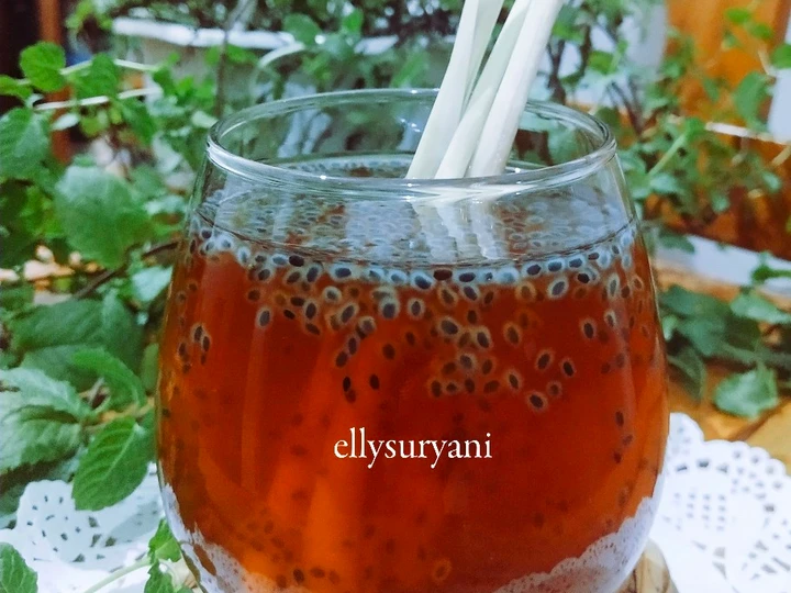 Cara Mudah Membikin Resep Hot Lemon Tea-Lemongrass-Chia Seed yang Bikin Ngiler Anti Ribet, Menggugah Selera