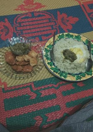 Foto resep Nasi goreng sambal ijo