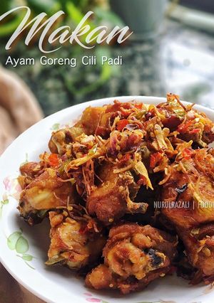 Gambar Ayam Goreng Cili Padi