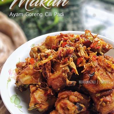 Resipi Ayam Goreng Cili Padi Oleh Nurul Razali Cookpad