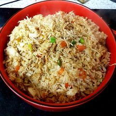 A picture of My Chilli Chicken Fried Rice. 😘.