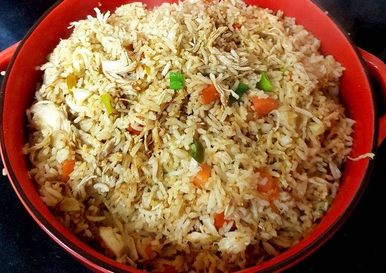 My Chilli Chicken Fried Rice. π