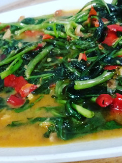 Foto resep Tumis kangkung bumbu Terasi
