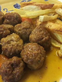 Una foto de Las albóndigas de mi mamá