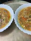এগ এবং ভেজিটেবল স্যুপ (Egg & Vegetable Soup recipe in bengali)