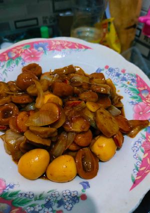 Foto resep Baso Sosis Telur Saus Barbeque