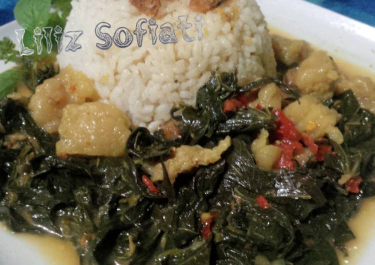  Resep  Daun Singkong Rawon  Sapi Pedas  oleh liliz sofiati 