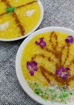 عکسی از دستور شله زرد