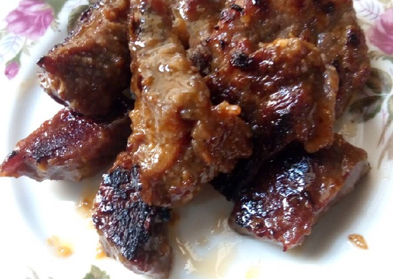 Daging sapi panggang madu