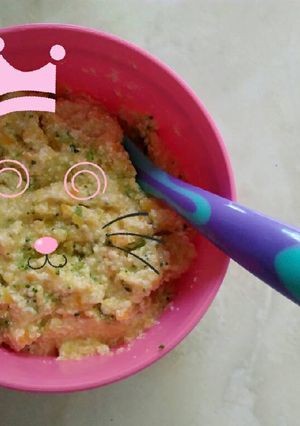 Foto resep MPASI 8bulan sederhana ala Almira