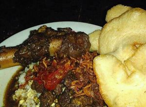 Foto resep Rawon Sapi Sambal Trasi