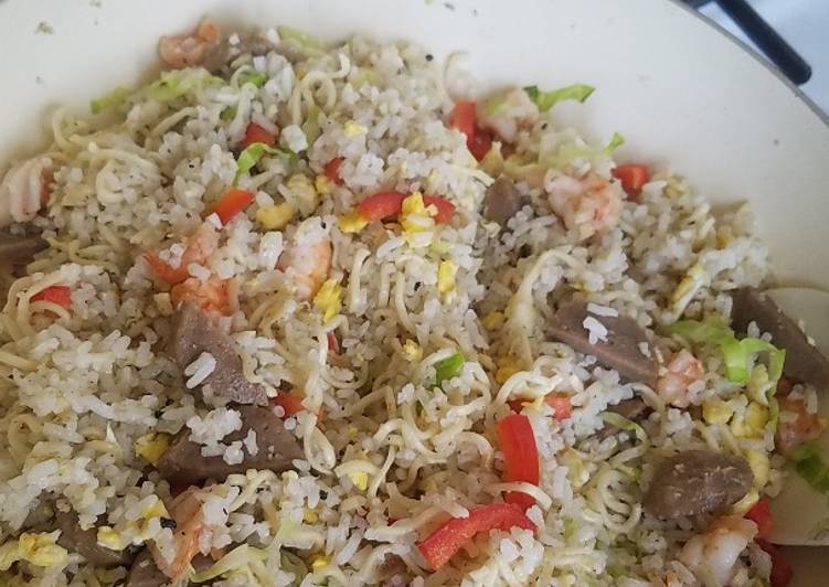 Nasi Goreng Teri Giling Gurih Enaaaaak