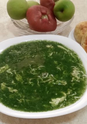碧波銀魚（菠菜） 的食譜成品照片