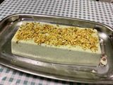 Crème façon flan à la pistache