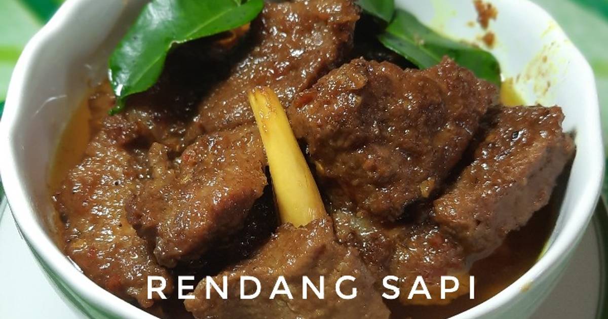 Resep Rendang Sapi masak presto oleh Wahyu Dwira Cookpad