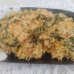 A picture of میتھی پلاو.