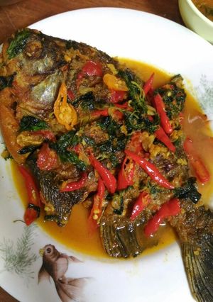 Foto resep Mangut Bawal Daun Kemangi
