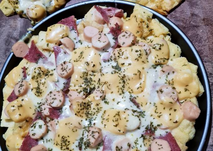 Langkah Mudah untuk Menyiapkan Toast Pizza 🍕 ~ Pizza Roti Tawar 🍞 Anti Gagal