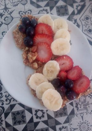Una foto de Avena y frutas 🤗