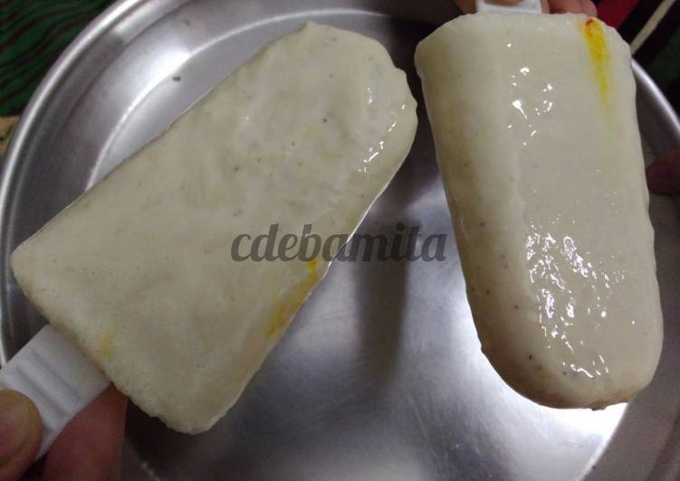 Kesar Pista Popsicle (without sugar)