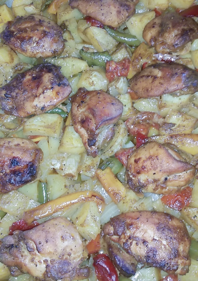 صورة لوصفة صينية شيش طاووق بالبطاطس