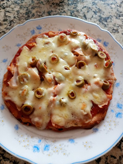 Una foto de Masa para pizza fina