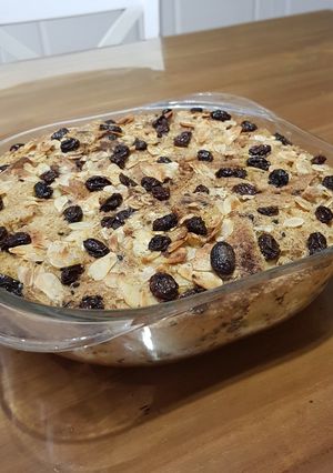 Foto resep Apple Bread Pudding