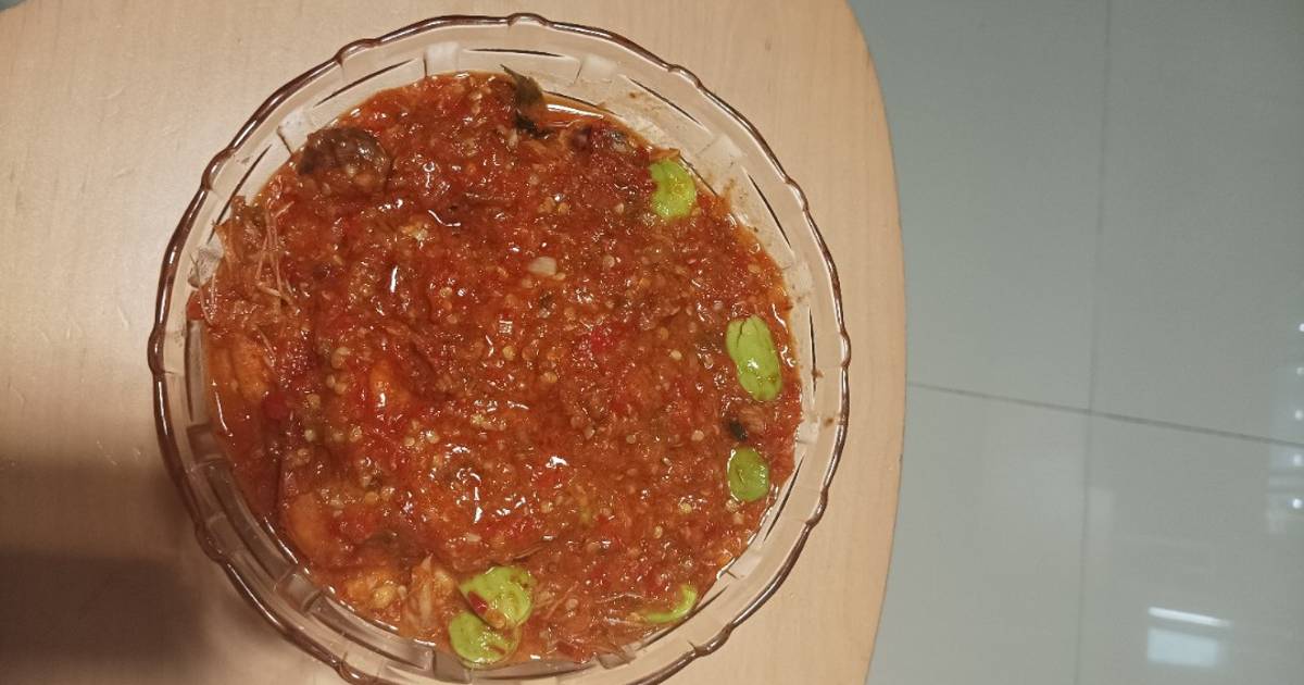 Resep Sambal Udang Petai Paling Mudah dan Enak